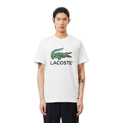 Camiseta Lacoste Big Logo Branca