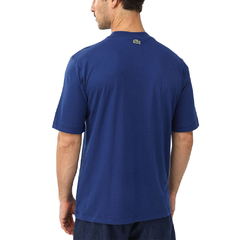 Camiseta Lacoste Holliday Azul - comprar online