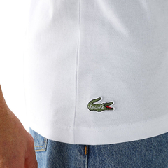 Camiseta Lacoste Crocodile Branca - comprar online