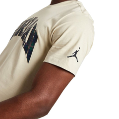 Camiseta Jordan Letreiro Bege - comprar online