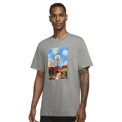 Camiseta Nike NBA Photo Cinza