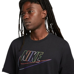 Camiseta Nike Icon Color Preta na internet