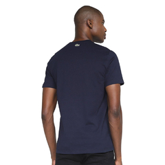 Camiseta Lacoste Vintage Azul Escuro - comprar online