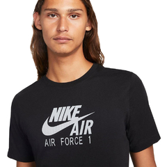 Camiseta Nike Air Force 1 Preta na internet