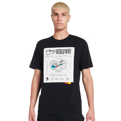 Camiseta Nike WorldWide Preta