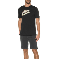 Camiseta Nike Icon Preta Camuflada