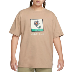 Camiseta Nike SB Flowers Bege