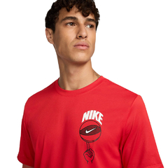 Camiseta Nike Dri-Fit Vermelha Basquete - comprar online