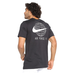 Camiseta Nike Air Force 1 Global Preta - comprar online