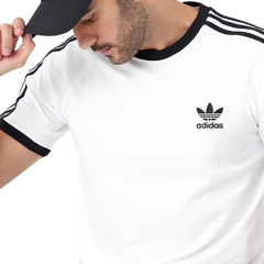 Camiseta Adidas Stripes Branca - comprar online