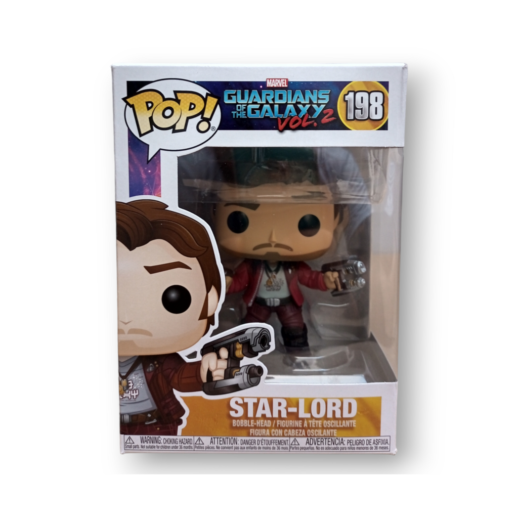 Funko Pop! Guardiões da Galáxia - Star Lord #198