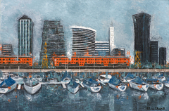 Puerto Madero n°4 90 x 60 cm