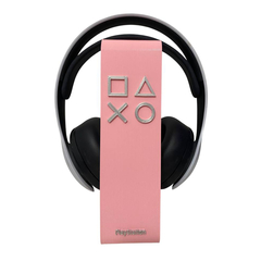 Suporte de Headset Playstation Rosa