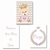 Kit com 3 Quadrinhos Decorativos - Tema Ursinha Princesa Lilás em MDF - Lilás Mimos e Personalizados: Quadrinhos Decorativos para Quarto de Bebê