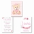 Kit com 3 Quadrinhos Decorativos - Tema Ursinha Princesa - Lilás Mimos e Personalizados: Quadrinhos Decorativos para Quarto de Bebê