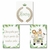 Kit com 3 Quadrinhos Decorativos - Tema Safari para Menino em MDF - Lilás Mimos e Personalizados: Quadrinhos Decorativos para Quarto de Bebê