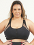 Top Plus Size Fitness Evolution - Cirre Preto