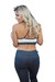 Top Tiras Fitness - Branco e Preto - comprar online