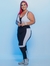 Top Fitness Amazing Plus Size - Preto e Branco - CorpusFit Moda Fitness, Praia e Casual