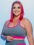 Top Fitness Powerful Plus Size - Cinza e Rosa na internet