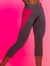 Calça Capri Powerful Levanta Bumbum - Cinza e Rosa - comprar online