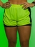 Shorts Sobreposto com Arrastão - Amarelo Fluorescente - comprar online