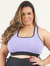 Top Plus Size Fitness Nadador Decote Reto - Lilás - loja online