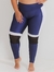 Calça legging Wonderful Plus Size - Cirre Azul Marinho