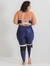 Calça legging Wonderful Plus Size - Cirre Azul Marinho