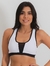 Top Fitness Amazing - Preto e Branco