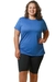 Conjunto T-shirt com Mulet e Bermuda Preta Plus Size