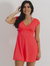 Saida de Praia - Vestido - Dry fit Coral