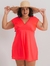 Saida de Praia - Vestido - Plus Size - Dry fit Coral