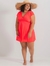 Saida de Praia - Vestido - Plus Size - Dry fit Coral - CorpusFit Moda Fitness, Praia e Casual