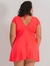 Saida de Praia - Vestido - Plus Size - Dry fit Coral