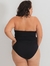 Maiô com Vestidinho Plus Size - Preto - CorpusFit Moda Fitness, Praia e Casual