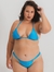 Biquini Ibiza Plus Size - Ikat Azul Turquesa