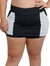 Shorts Saia Fitness Life com Bolso Plus Size - Preto e Branco na internet