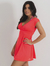 Saida de Praia - Vestido - Dry fit Coral - comprar online