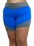 Shorts To Raze Plus Size - Cinza com Azul Bic