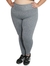 Calça Legging Basic Poliamida Plus Size - Cinza - comprar online