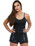 Vestido Fitness Life com Zíperes - Preto