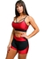 Shorts To Raze - Aruba Vermelho com Preto - comprar online