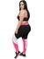 Top Fitness Bicolor Plus Size - Rosa - loja online