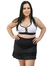 Top 4 Tiras Costas Plus Size - Branco - comprar online