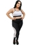 Calça Legging Metropolis Plus Size - Preto - CorpusFit Moda Fitness, Praia e Casual