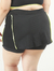 Shorts Saia Plus Size Evolution - Preto na internet