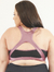 Top Plus Size Fitness Evolution - Preto e Cirre Rosa Matte - comprar online