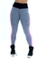 Calça Legging com Recorte Lateral - Preto, Pink e Mescla - comprar online