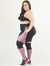 Imagem do Top Plus Size Fitness Evolution - Preto e Cirre Rosa Matte